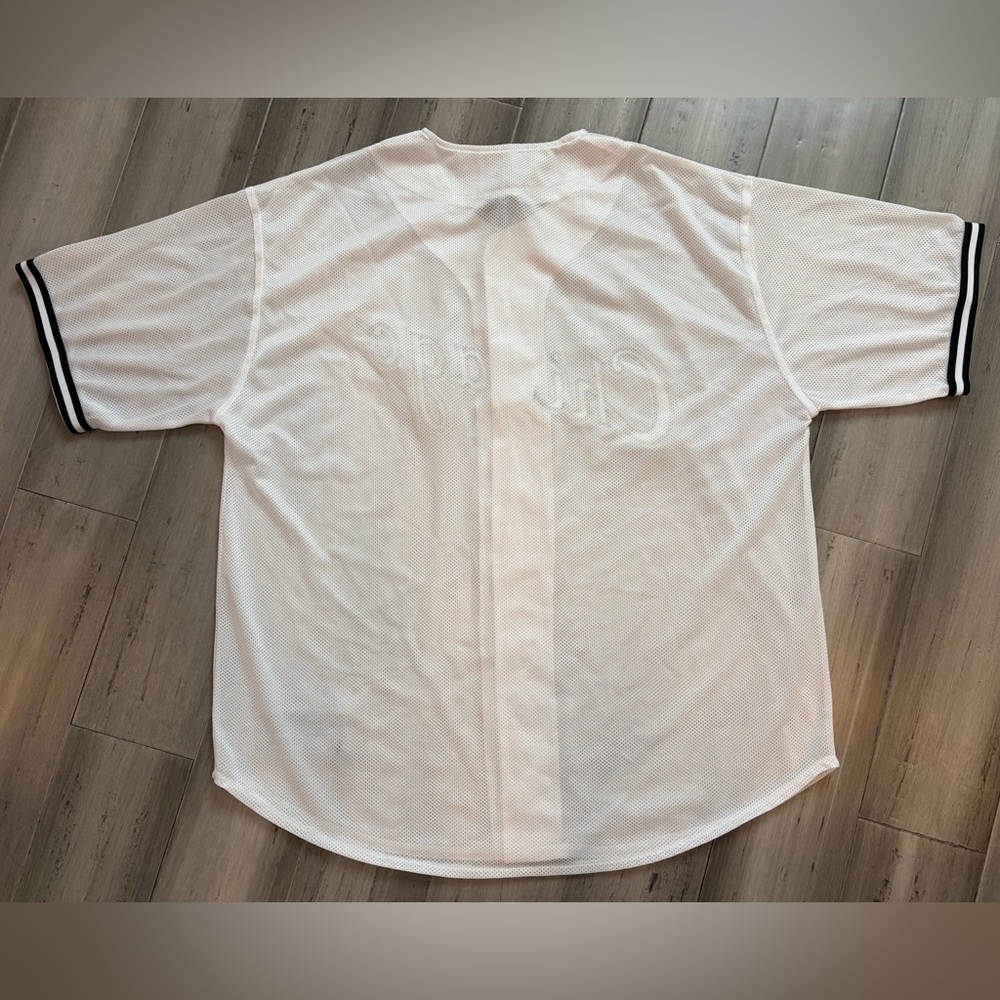 Chicago Script Button-Up Jersey - White - Picture 2 of 5